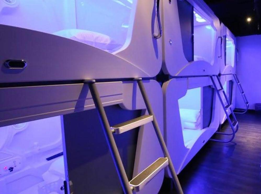 Hey Bear Capsule Hotel Taipei Eksteriør bilde