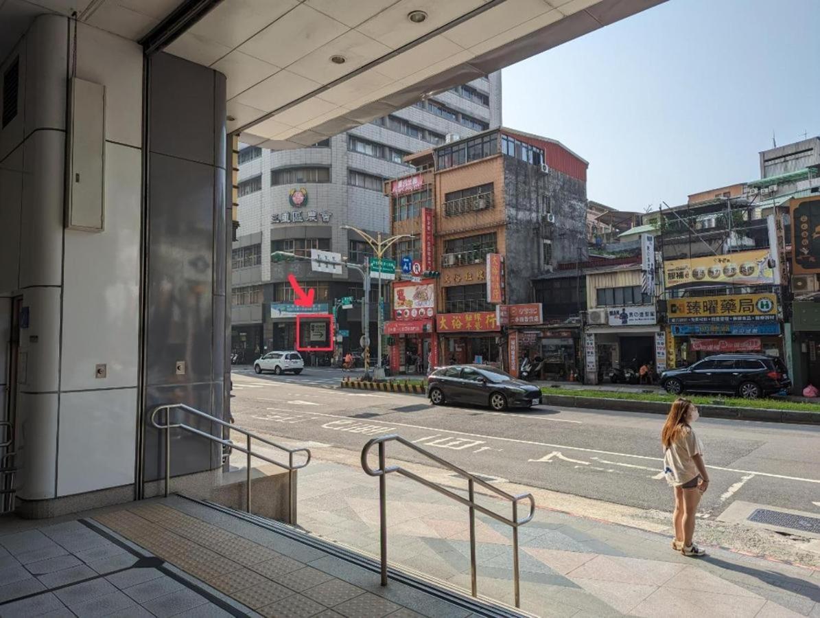Hey Bear Capsule Hotel Taipei Eksteriør bilde